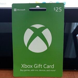 Microsoft Xbox Green Gift Card $25